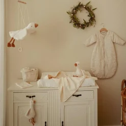 Manden & Dozen*Little Dutch commodemandje Little Goose beige