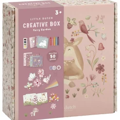 Tekenen|Puzzels & Spellen*Little Dutch crea box Fairy Garden Pink