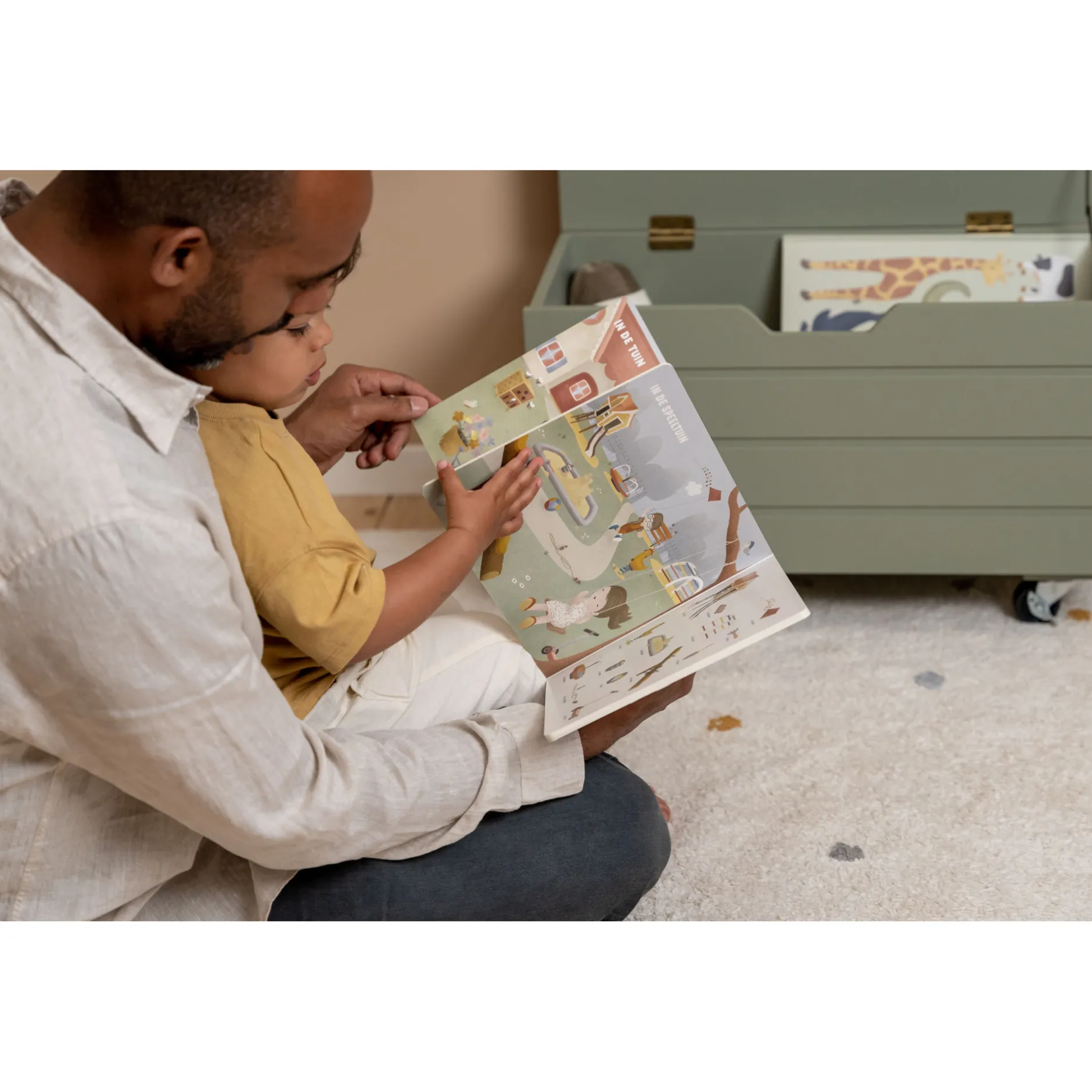 Kinderboeken*Little Dutch de wereld om je heen Light Blue