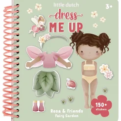 Puzzels & Spellen*Little Dutch Dress Up Book Fairy Garden Multi