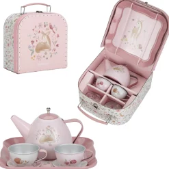 Keukens & Kinderservies*Little Dutch Fairy Garden Theeservies in koffer Multi
