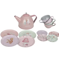 Keukens & Kinderservies*Little Dutch Fairy Garden Theeservies in koffer Multi