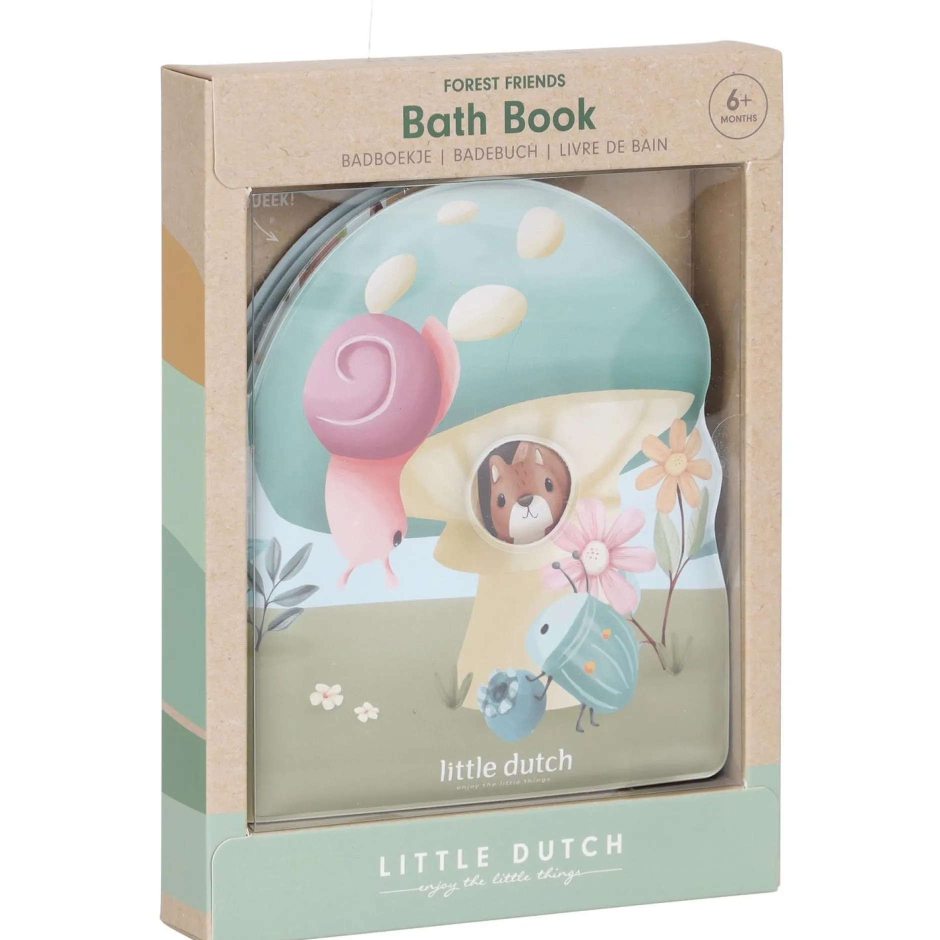 Badspeelgoed|Badspeelgoed*Little Dutch Forest Friends Badboekje Multi