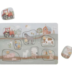 Puzzels*Little Dutch geluiden puzzel Little Farm Multi