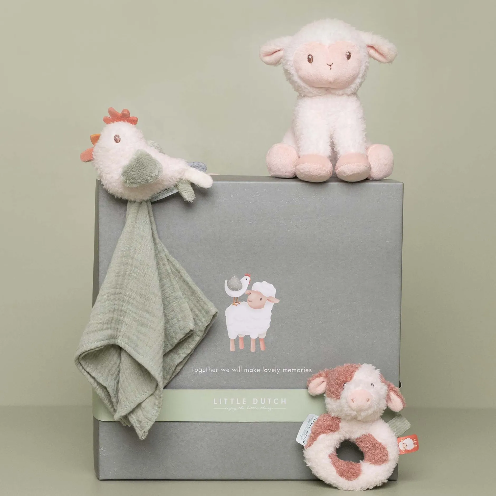 Feestartikelen|Kraamcadeaus*Little Dutch giftset Little Farm Multi