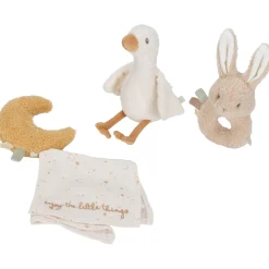 Feestartikelen|Kraamcadeaus*Little Dutch giftset Newborn Naturals Bunny Beigebrown