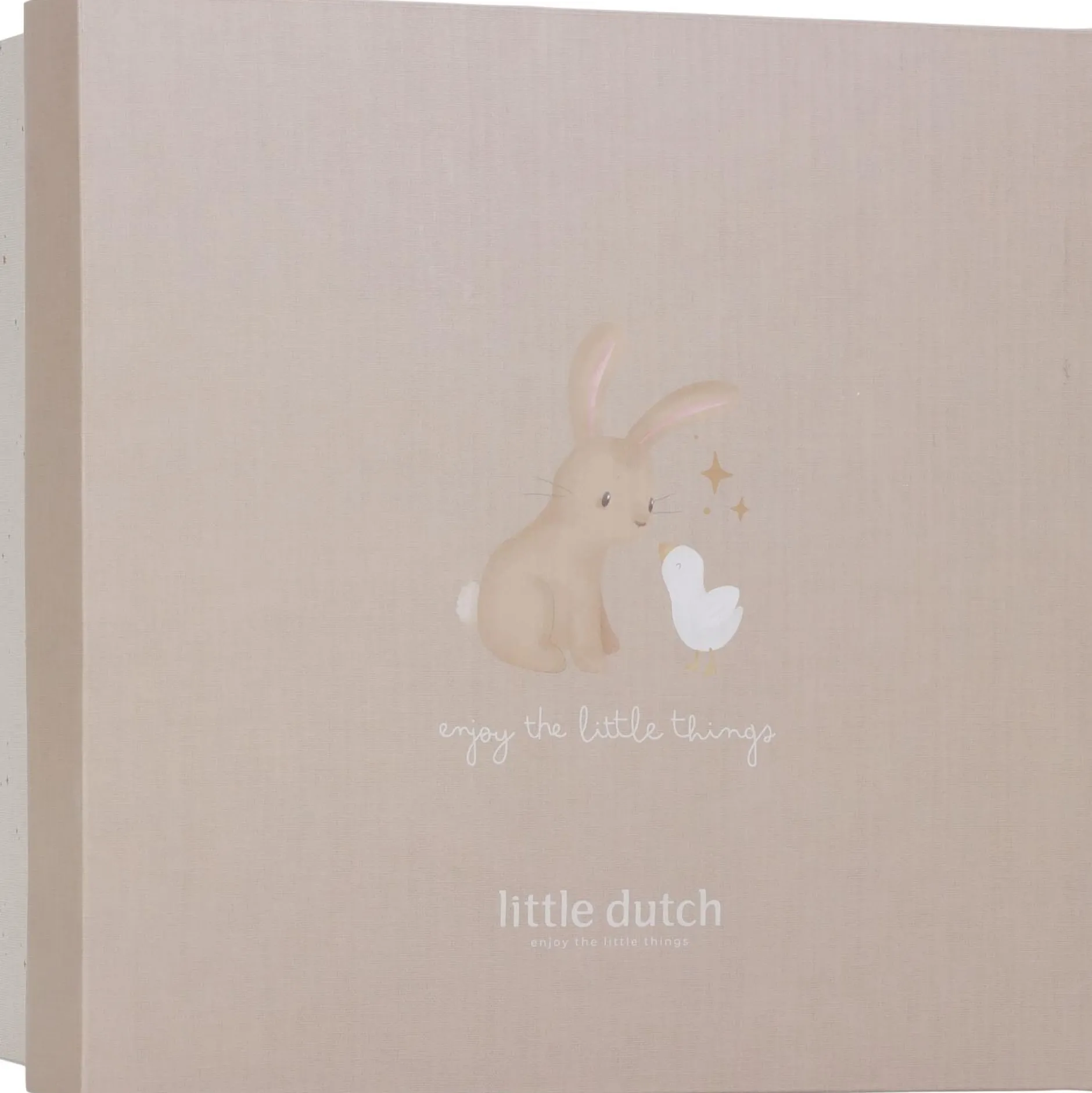 Feestartikelen|Kraamcadeaus*Little Dutch giftset Newborn Naturals Bunny Beigebrown