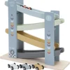 Auto's, Treinen & Garages|Speelgoed Auto's*Little Dutch houten autobaan - rollerbaan Midblue