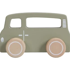 Auto's, Treinen & Garages|Speelgoed Auto's*Little Dutch houten bus Dark Olive Green