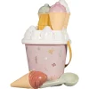 Buitenspeelgoed*Little Dutch ijsjes emmerset 14-delig Pink