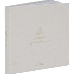 Feestartikelen|Invulboeken*Little Dutch Invulboek Eerste jaar Beigebrown