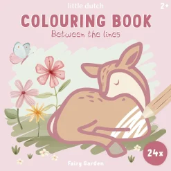 Tekenen|Puzzels & Spellen*Little Dutch kleurboek Fairy Garden Pink