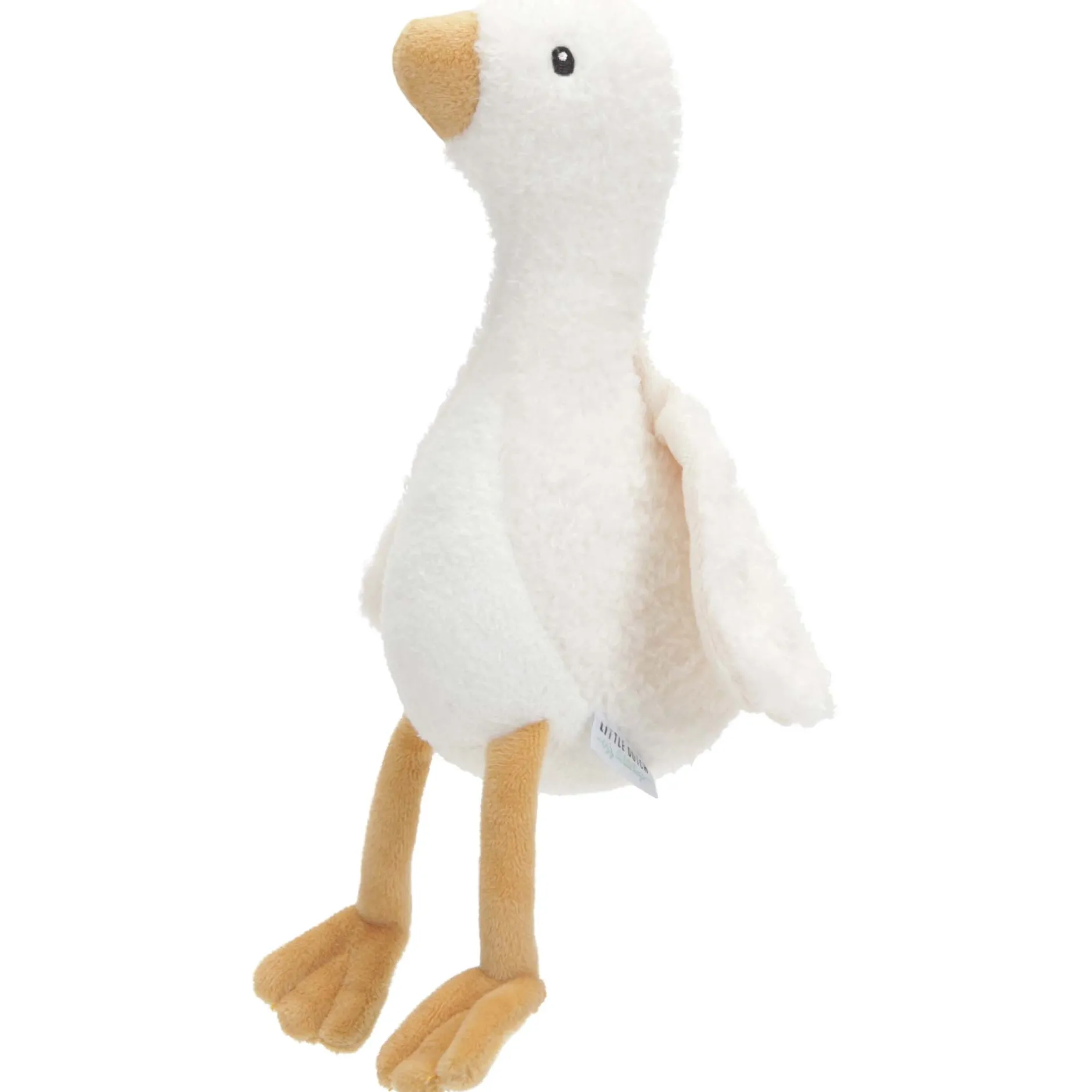 Knuffels*Little Dutch knuffel Little Goose 18cm White