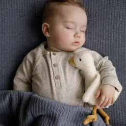 Knuffels*Little Dutch knuffel Little Goose 18cm White