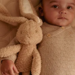 Knuffels*Little Dutch knuffel Newborn Naturals Bunny 32cm Beigebrown