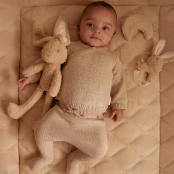 Knuffels*Little Dutch knuffel Newborn Naturals Bunny 32cm Beigebrown