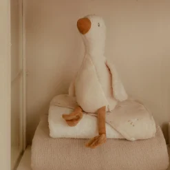 Knuffels*Little Dutch knuffel Newborn Naturals Goose Off-White