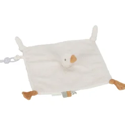 Knuffeldoekjes*Little Dutch knuffeldoekje Newborn Naturals Goose Off-White