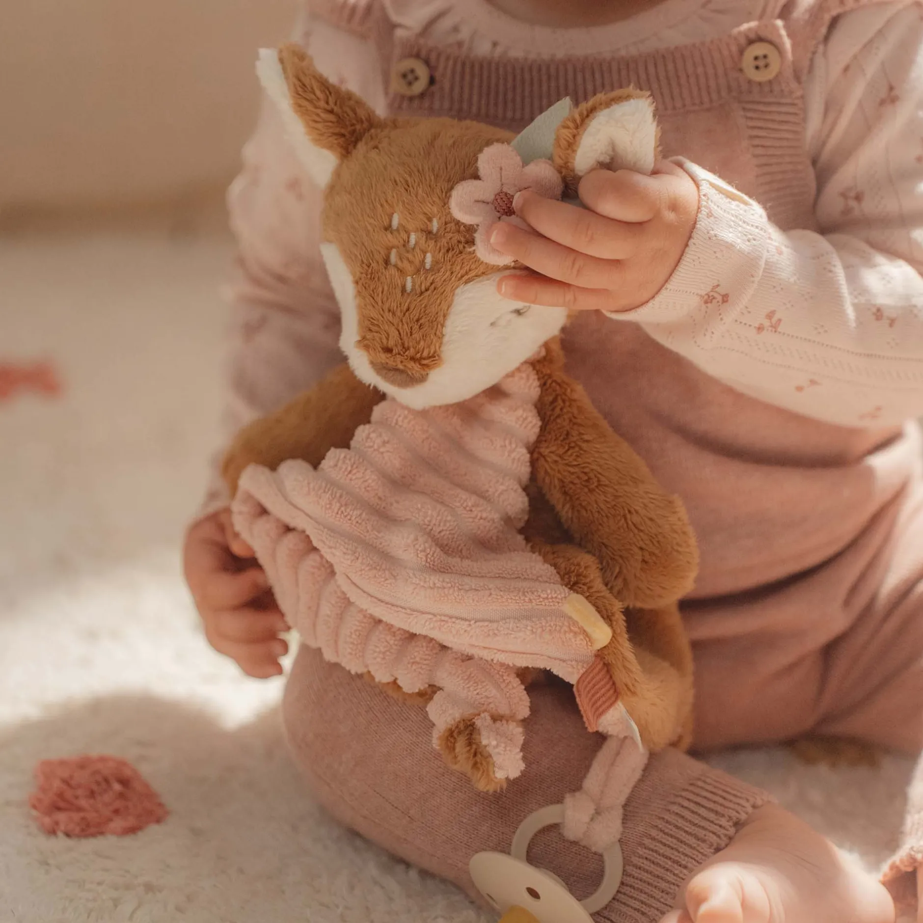Knuffeldoekjes|Fopspenen & Accessoires*Little Dutch knuffeldoekje Fairy Garden bruin