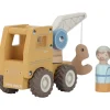Auto's, Treinen & Garages|Speelgoed Auto's*Little Dutch Kraanwagen Yellow