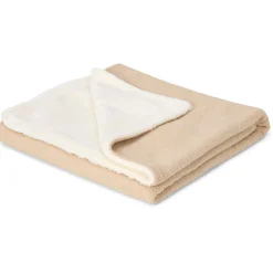 Dekens*Little Dutch ledikant deken gebreid pure beige