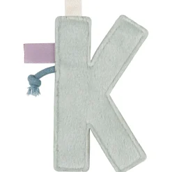 Wanddecoratie*Little Dutch letterslinger K groen