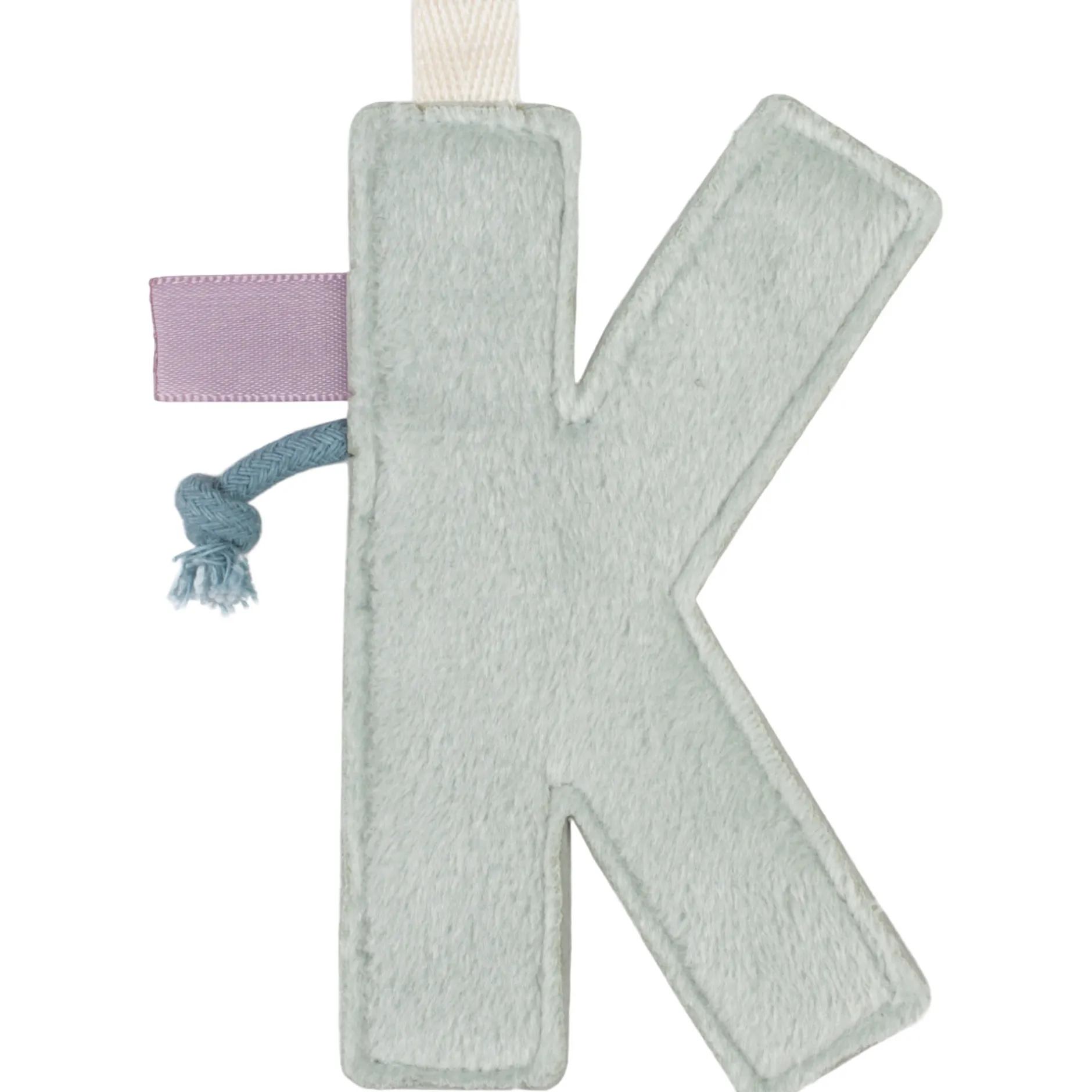 Wanddecoratie*Little Dutch letterslinger K groen