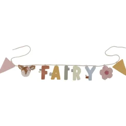 Wanddecoratie*Little Dutch Letterslinger Hert bruin