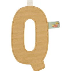 Wanddecoratie*Little Dutch letterslinger Q geel