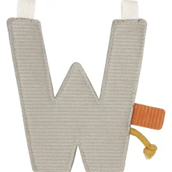 Wanddecoratie*Little Dutch letterslinger W groen