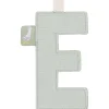 Wanddecoratie*Little Dutch letterslinger E groen
