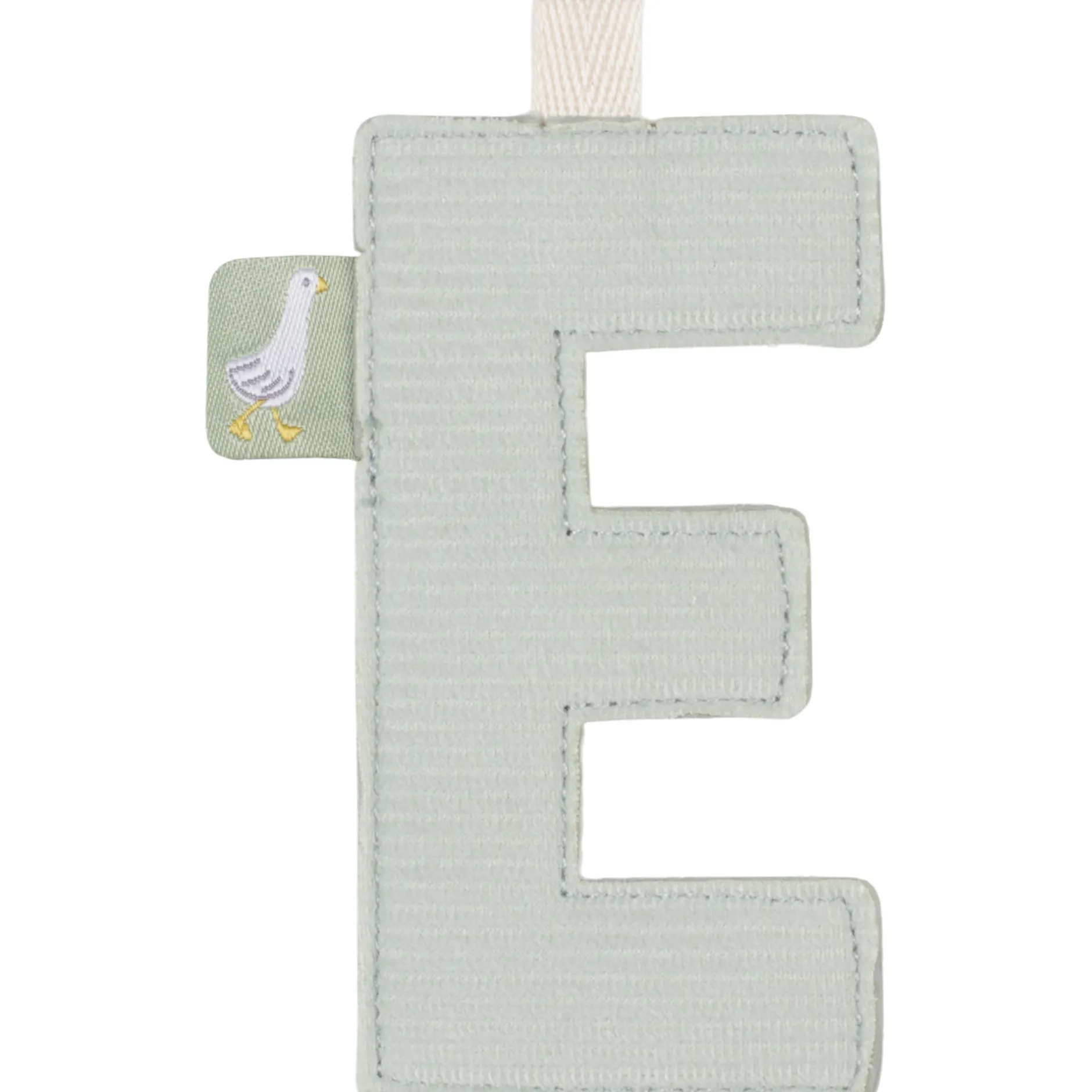 Wanddecoratie*Little Dutch letterslinger E groen