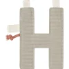 Wanddecoratie*Little Dutch letterslinger H groen