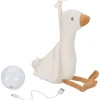 Slaaptrainers*Little Dutch licht en geluid knuffel gans multi