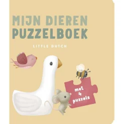 Kinderboeken*Boeken Little Dutch mijn dieren puzzelboek Multi