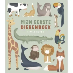 Kinderboeken*Little Dutch mijn eerste dierenboek Mintgreen