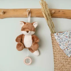 Muziekmobielen & Muziekdoosjes*Little Dutch muziekdoosje Forest Friends Lightbrown