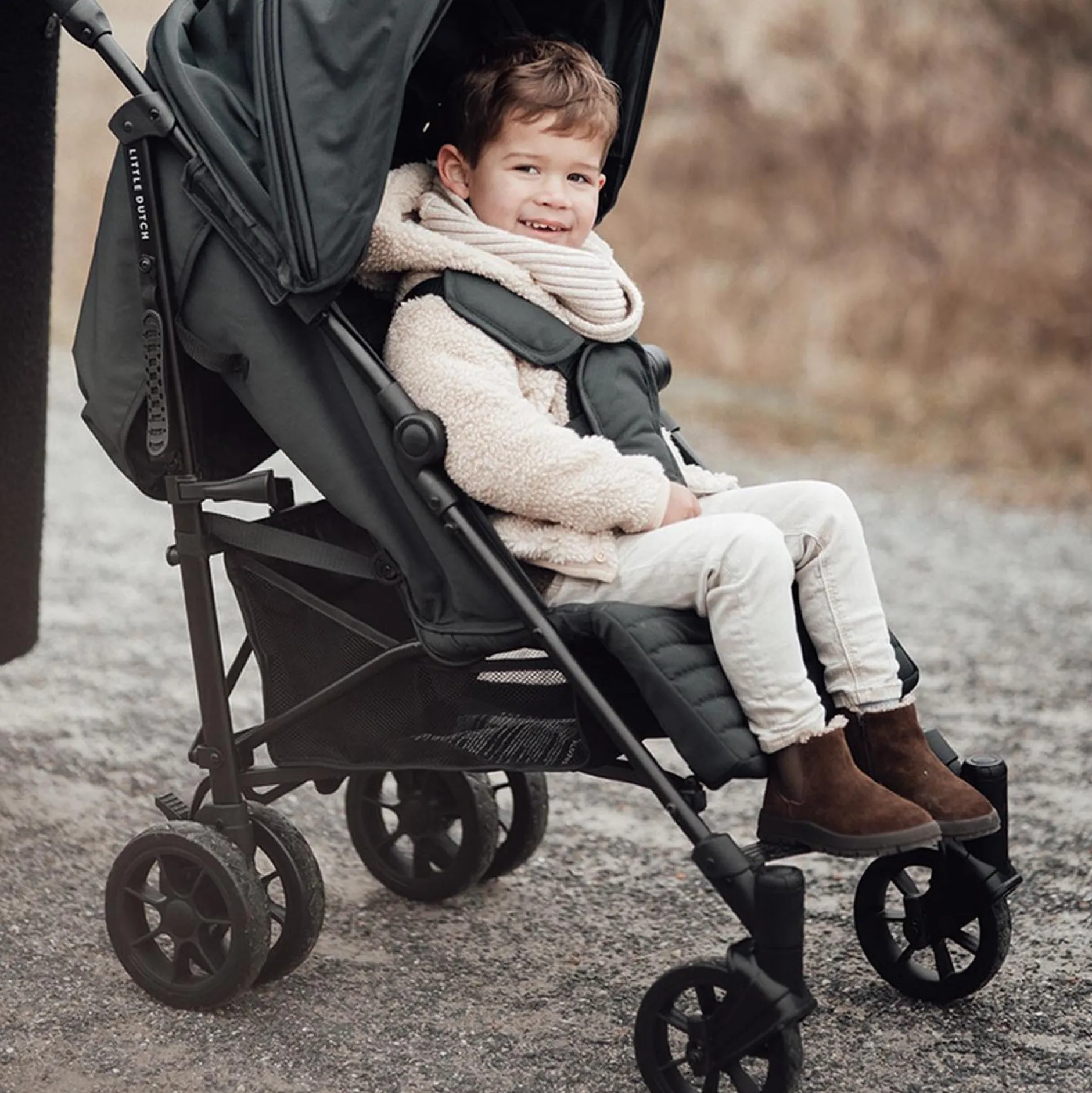 Buggy’S*Little Dutch Paraplu buggy Grey