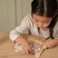Tekenen|Puzzels & Spellen*Little Dutch pom pom plakken Little Farm Multi