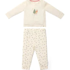 Pyjama's|Pyjama's*Little Dutch pyjama kerst Beigebrown