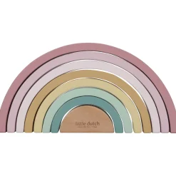 Stapelspeelgoed*Little Dutch Regenboogstapelaar Fairy Garden Multi