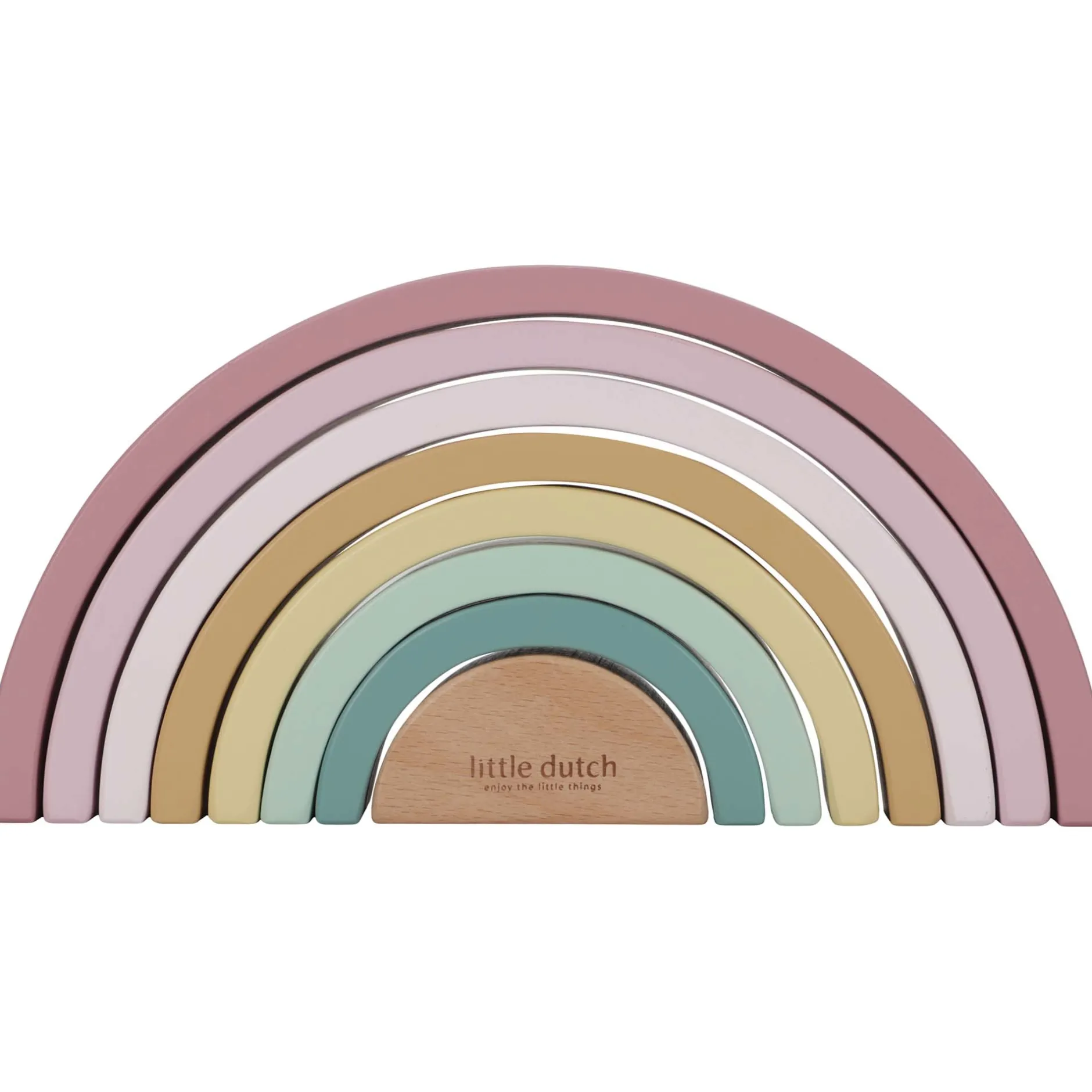 Stapelspeelgoed*Little Dutch Regenboogstapelaar Fairy Garden Multi