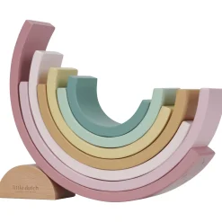 Stapelspeelgoed*Little Dutch Regenboogstapelaar Fairy Garden Multi