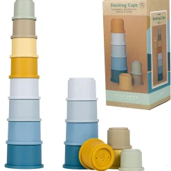 Stapelspeelgoed*Little Dutch stapelbekers - 8 stuks Blue