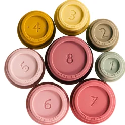 Stapelspeelgoed*Little Dutch stapelbekers - 8 stuks Pink
