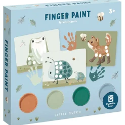 Verven & Kleien|Tekenen*Little Dutch vingerverfset Forest Friends Multi