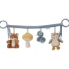 Wagenspanners & Boxspanners|Speelgoed Voor Onderweg*Little Dutch wagenspanner Forest Friends Lightbrown