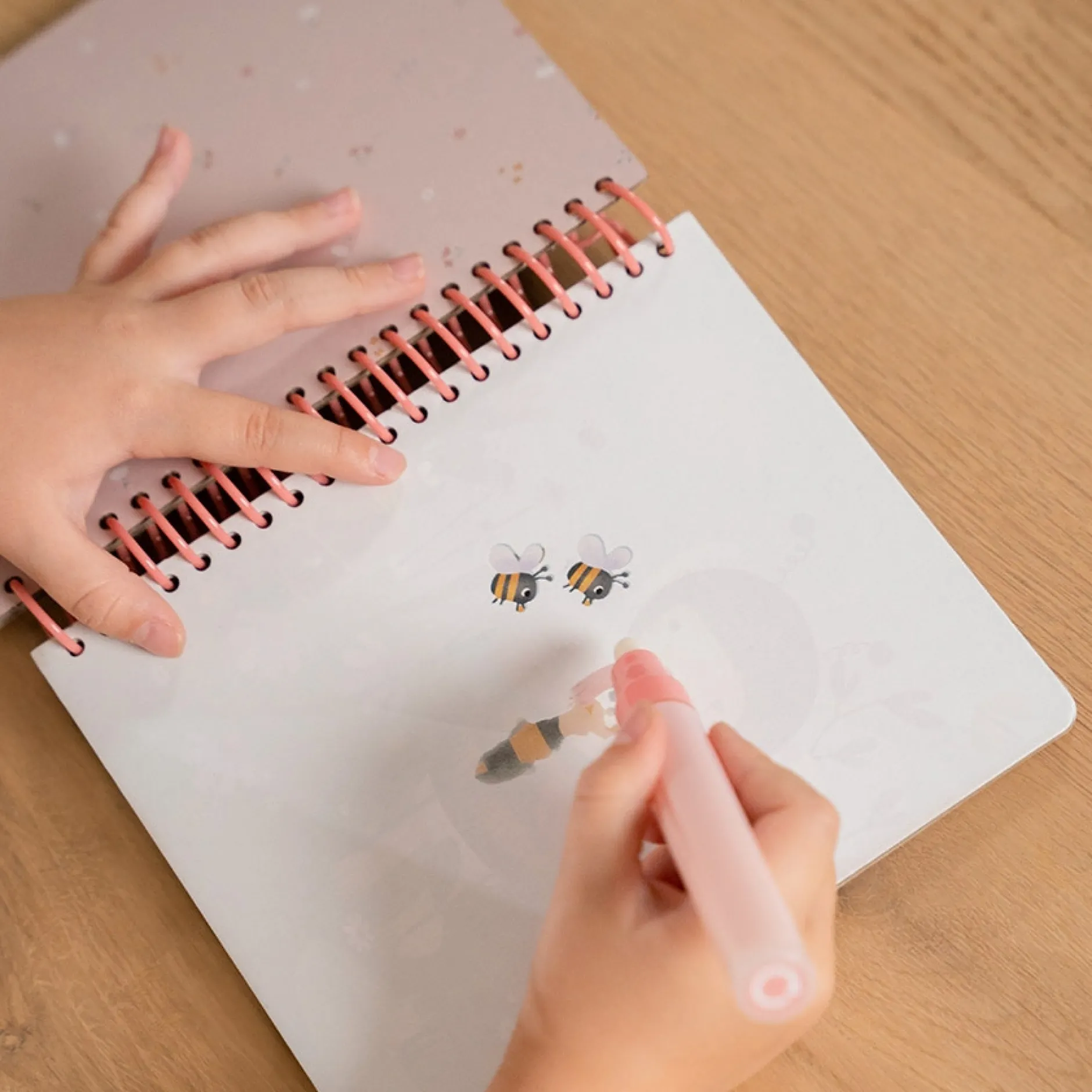 Puzzels & Spellen|Speelgoed Voor Onderweg*Little Dutch water tekenboek Rosa & Friends Multi