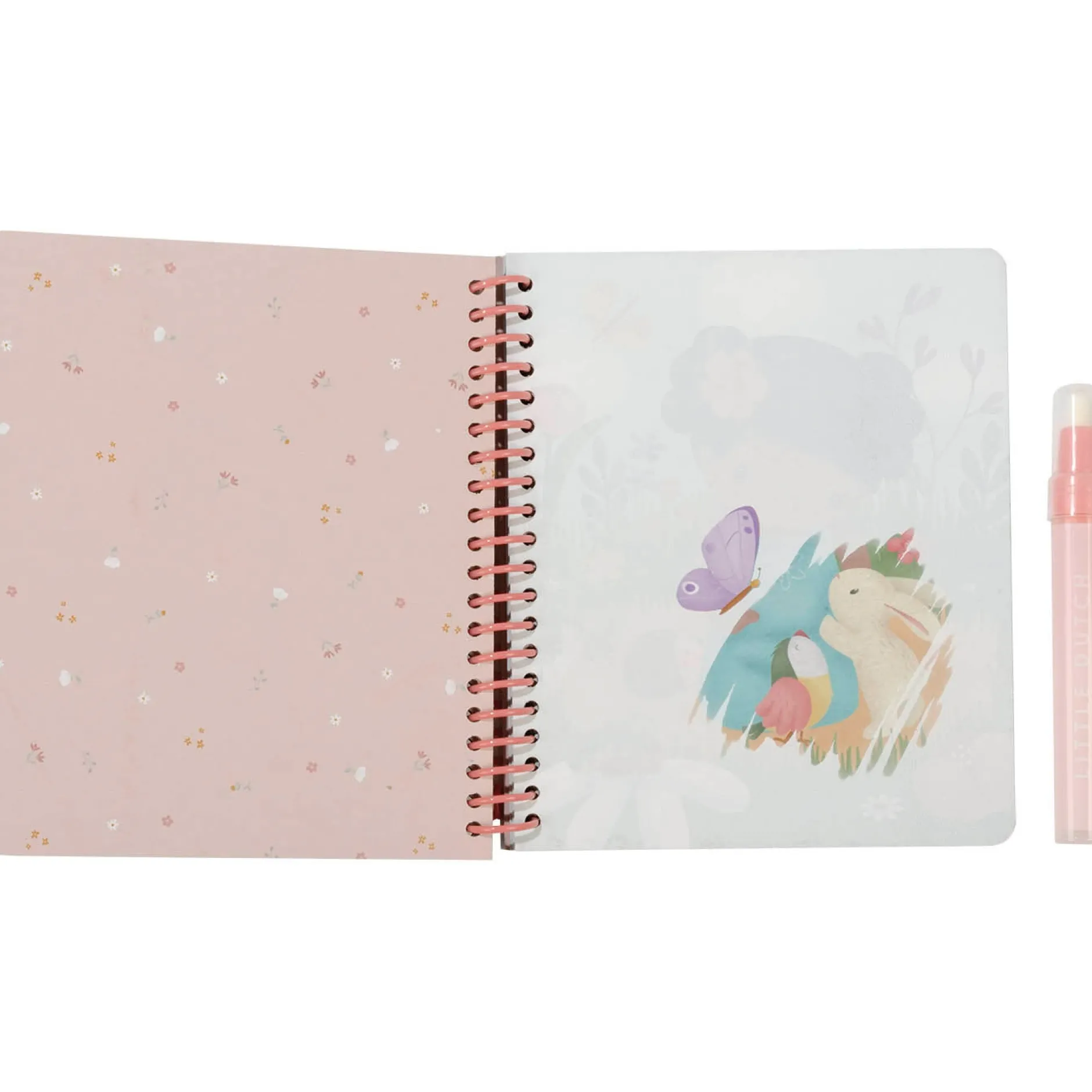 Puzzels & Spellen|Speelgoed Voor Onderweg*Little Dutch water tekenboek Rosa & Friends Multi