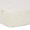 Hoeslakens*Little Dutch wieg hoeslaken moon star wit